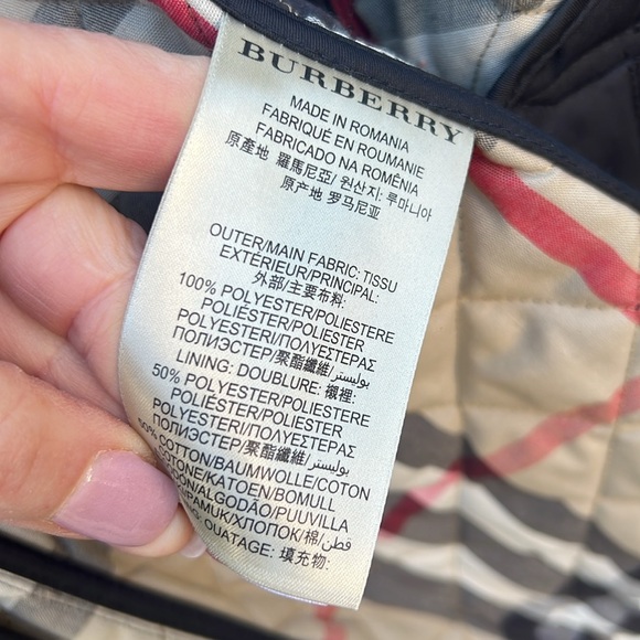 BURBERRY Women’s Short Jacket. Color Black. SZ XS TP - Picture 10 of 11